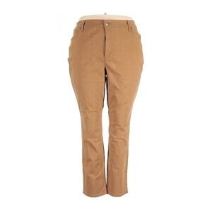 NWT Style & Co Carmel Straight Leg Cotton Blend Pant Womens' Size 20W